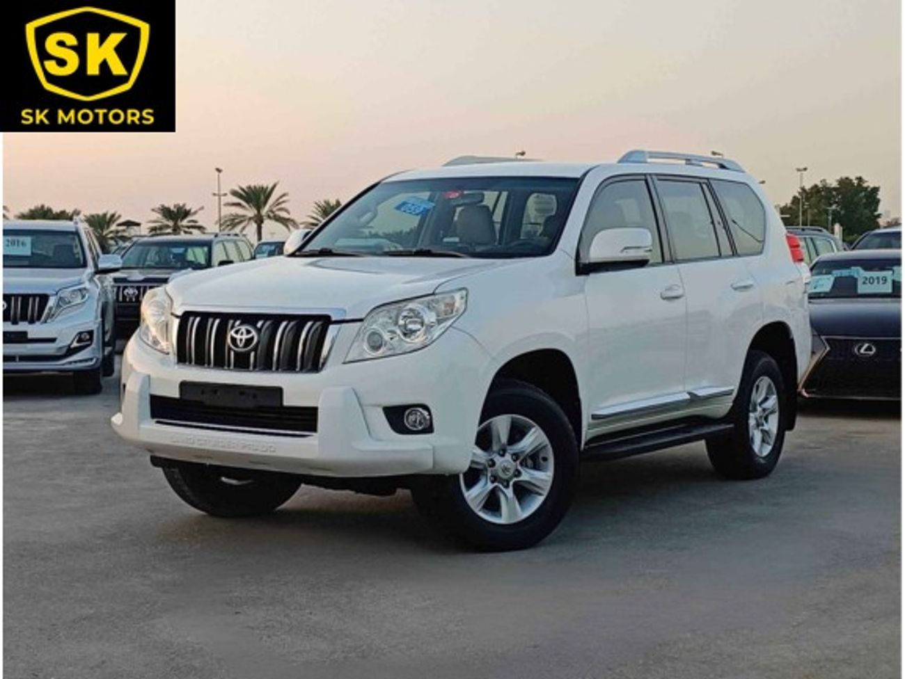 تويوتا برادو TXL V6 / ORG SHAPE/ LEATHER/ DVD CAMERA/ TYRE UP / LOT#28772