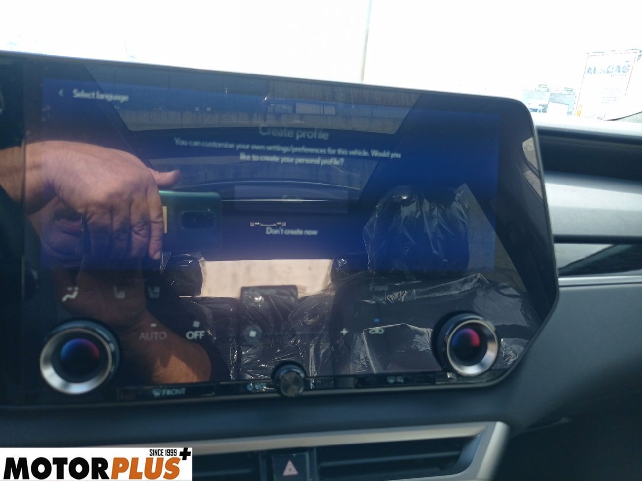 Lexus RX350h 2025 HYBRID F SPORT+ Экран на русском