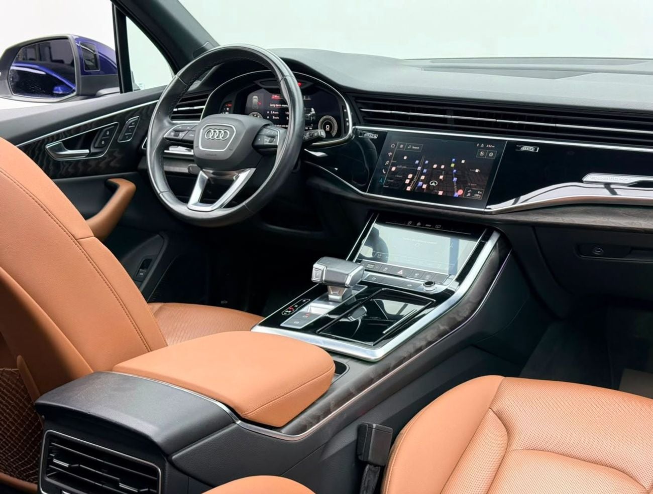 أودي Q7 55 TFSI S-LINE LUXURY 55 TFSI quattro S-Line 3.0L 2021 Audi Q7 55 TFSI S-Line, Warranty, Full Audi S