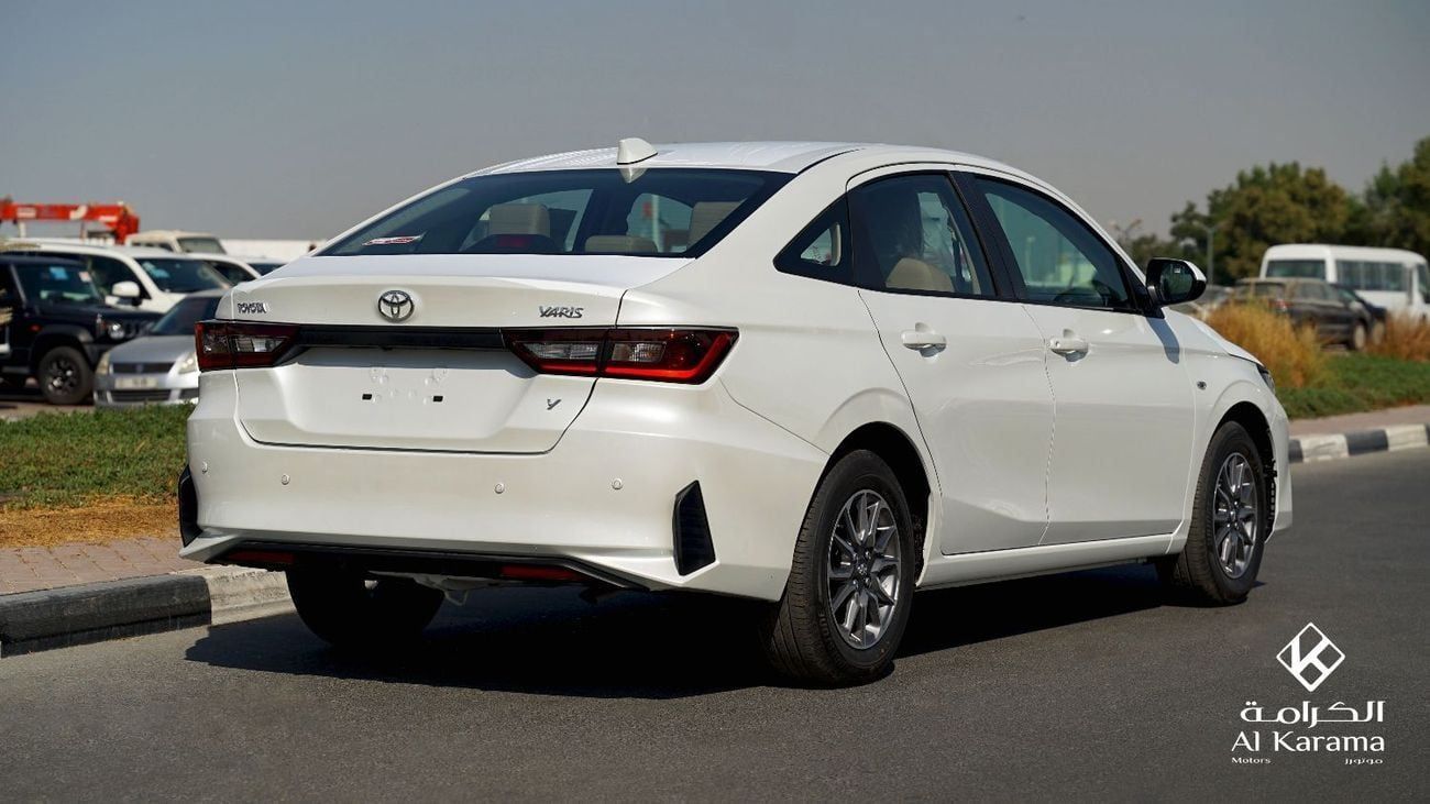 تويوتا يارس Y، 1.3 لتر | عجلات ألمنيوم 15 بوصة | كاميرا خلفية | تحكم آلي بالمناخ | مواصفات خليجية | 22 كم/لتر فأ