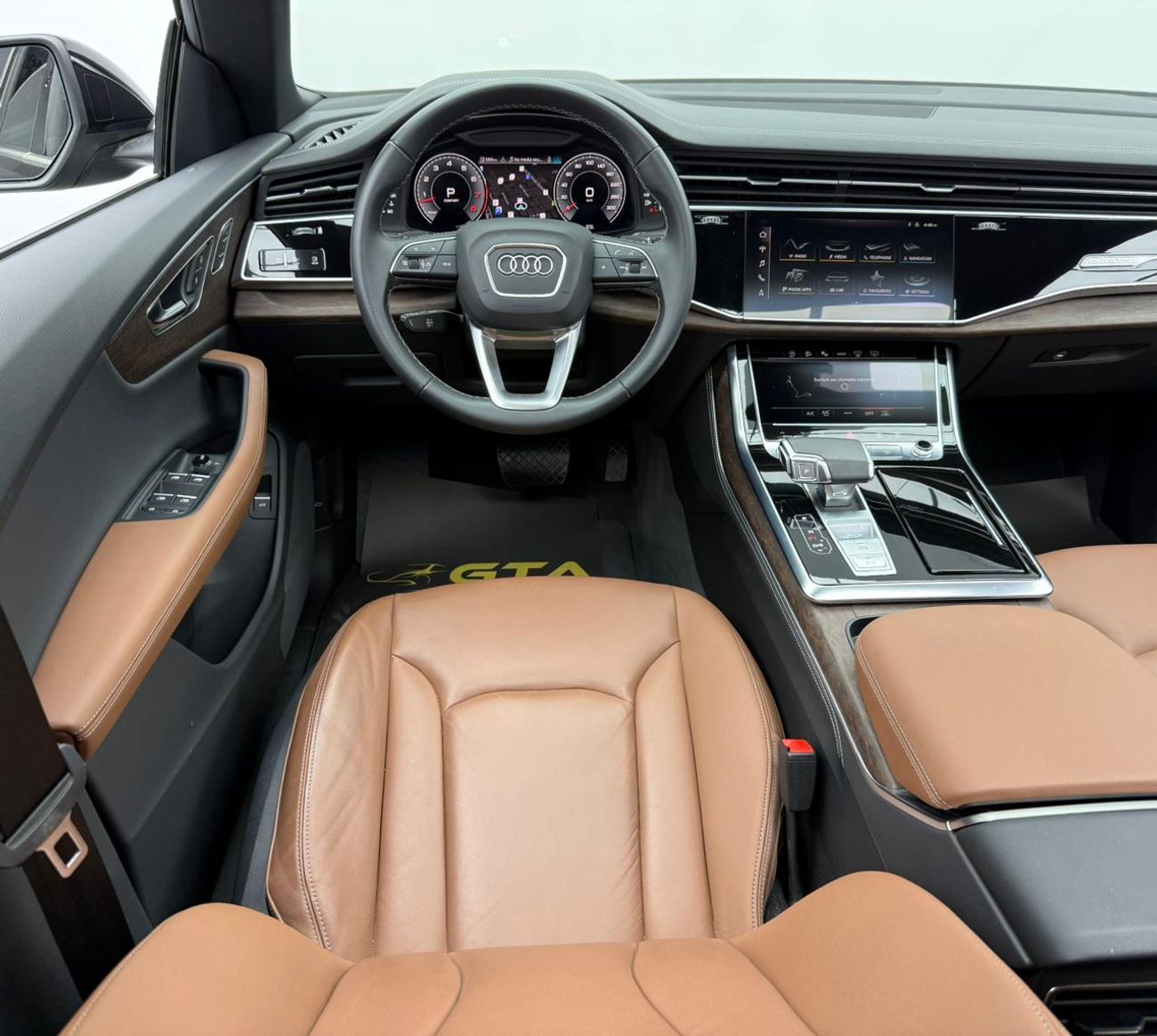 Audi Q8 2024 Audi Q8 Progress 55 TFSI Quattro, 2029 Audi Warranty + Service Pack, Low Km, Fully Loaded, GCC