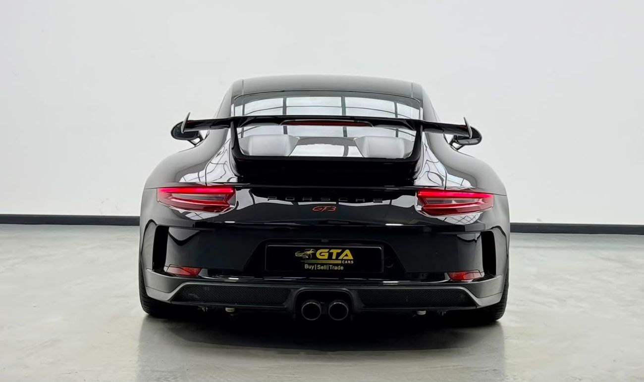 بورش 911 GT3 2018 Porsche 911 GT3, Alba Cars Warranty+Service Contract, Full Service History, GCC Specs.