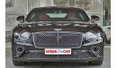 Bentley Continental GT First Edition 2019 (EXPORT PRICE)