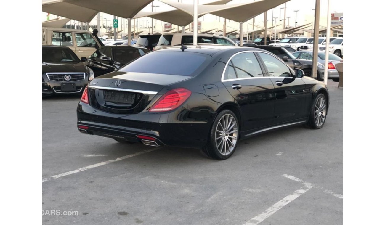 Mercedes-Benz S 500 model 2015 GCC car prefect condition full option low mileage panoramic roof leat