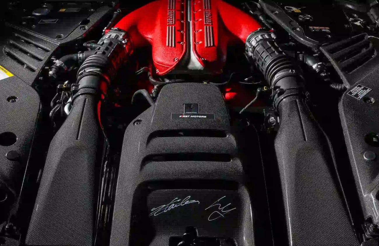 Ferrari 812 Competizione 6.5L V-12 Naturally Aspirated Engine