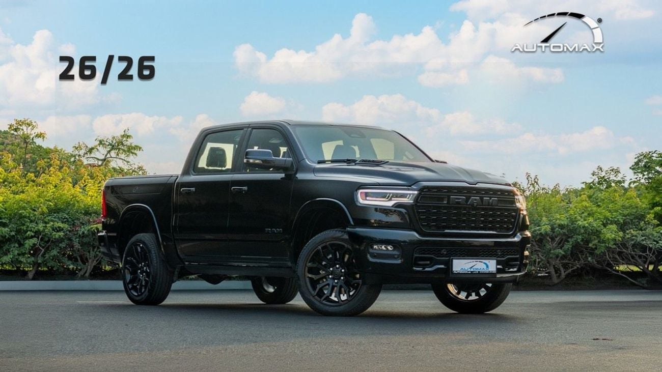 رام 1500 (For Export , НА ЭКСПОРТ) PY 26/26 Limited Crew Cab Hurricane H.O 3.0TT GCC Без пробега