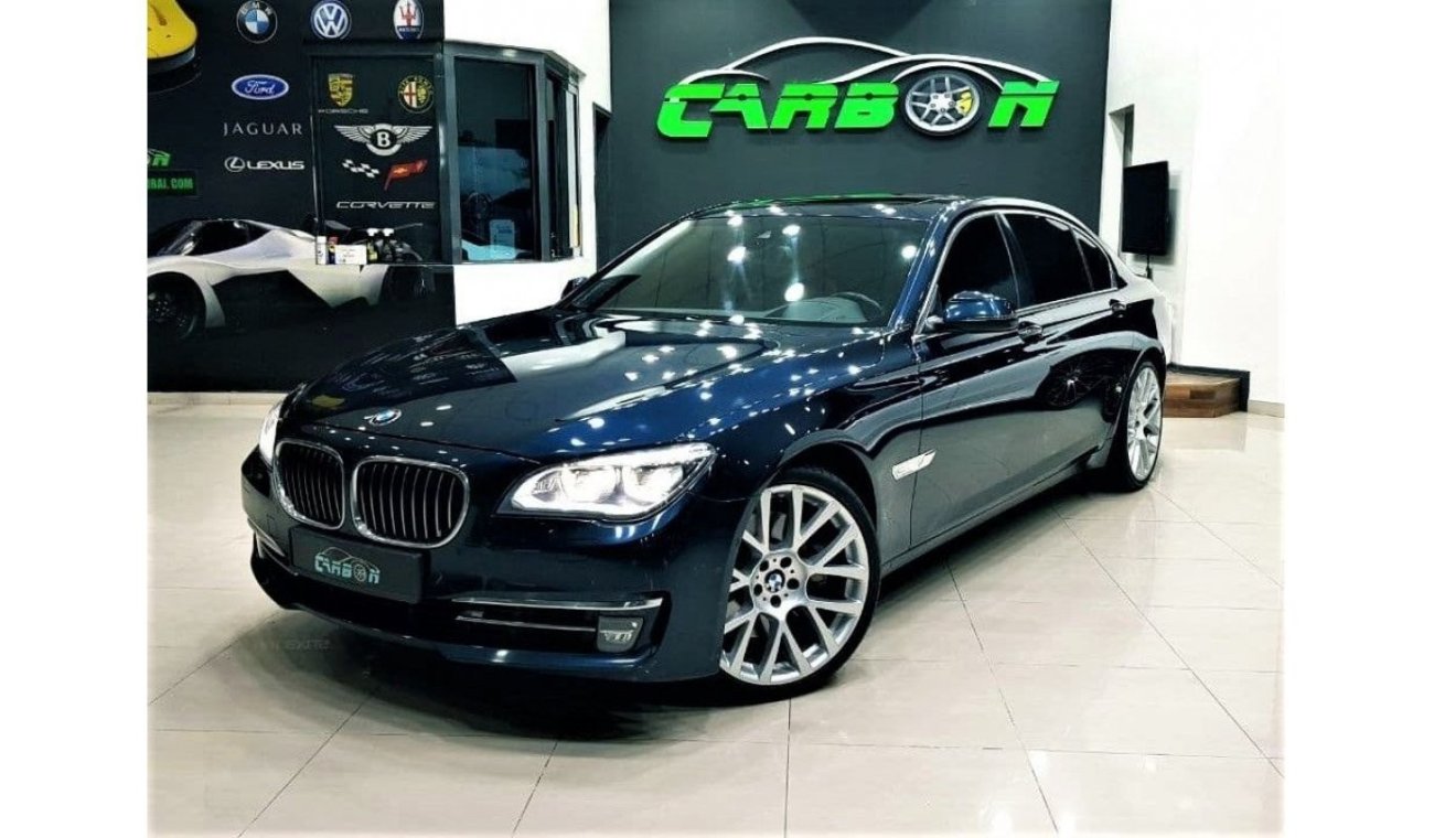 بي أم دبليو 750 BMW 750LI 2013 MODEL GCC CAR IN PERFECT CONDITION WITH 100% ORIGINAL PAINT FOR 65K AED ONLY