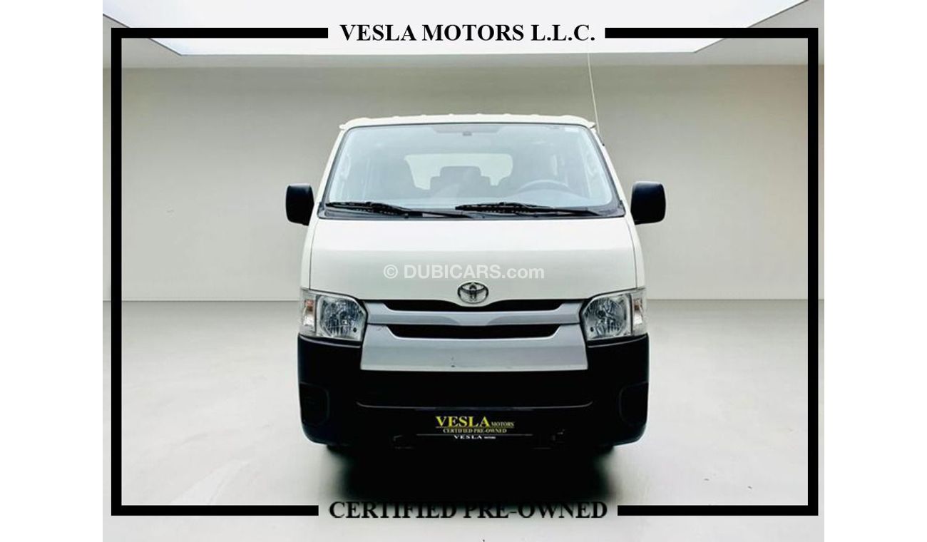 Used Toyota Hiace MID ROOF + ROOF AC / 2015 / 15SEATERS / SIDE GLASS