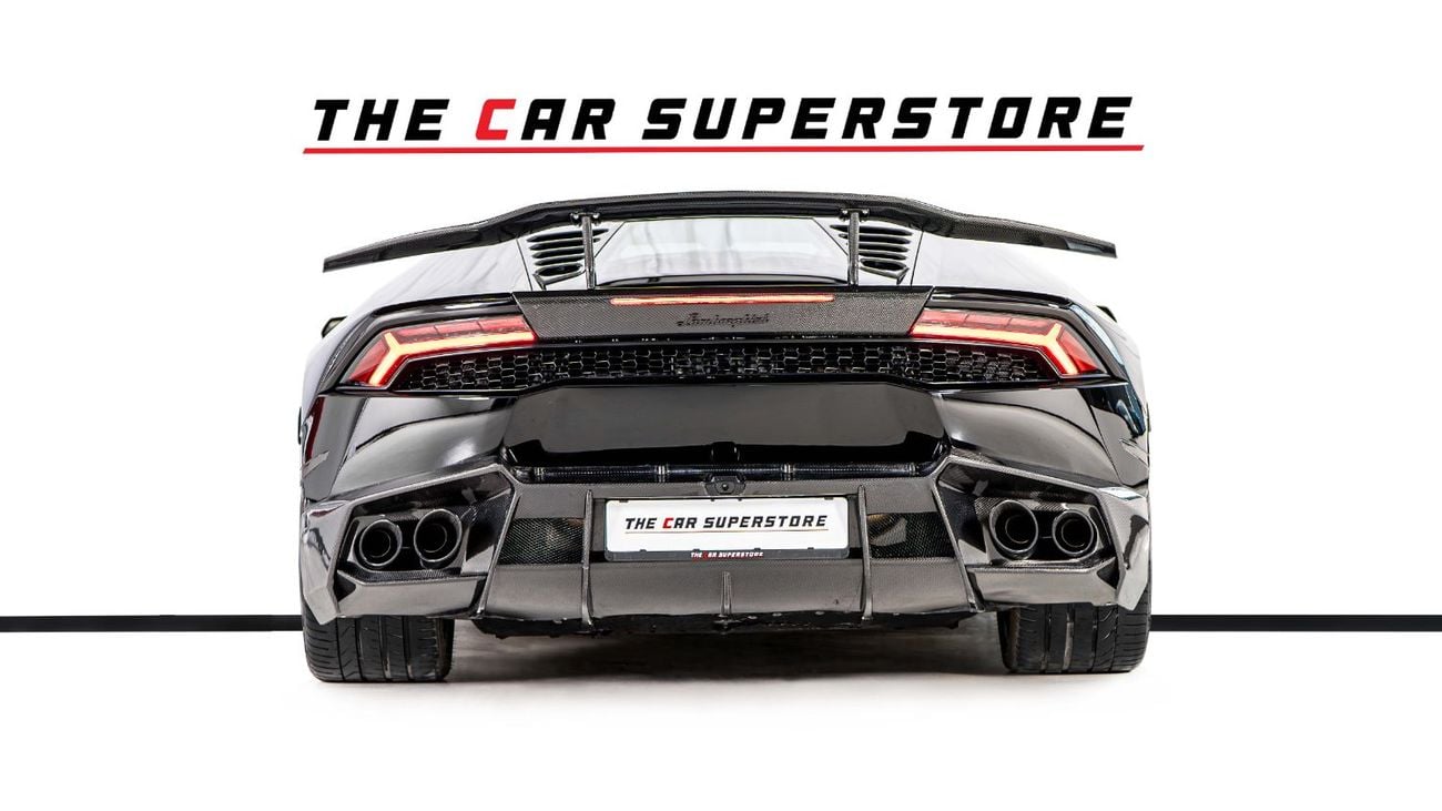 Lamborghini Huracan LP 610-4-1 OF 1 Custom Made Super Car-Two Tone Color Split Faded Exterior Color