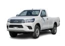تويوتا هيلوكس ECTJRY003 - 2025 Toyota Hilux Single Cab DLX - 2.4L Diesel Manual 4wd - White with Red Interior