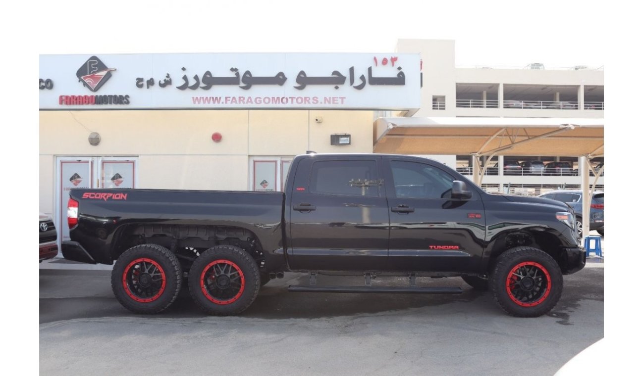 تويوتا تاندرا TOYOTA TUNDRA SCORPIO 5.7L V8 6X6 WHEEL DRIVE