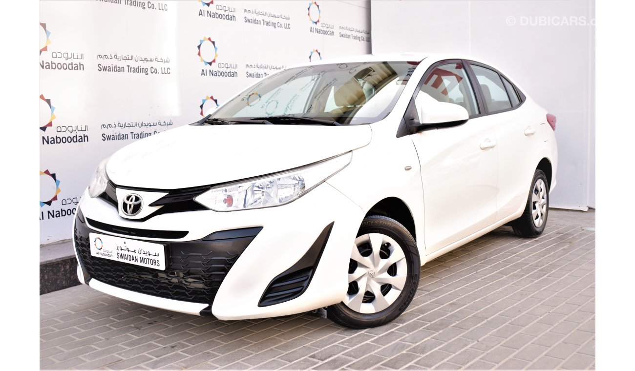 Toyota Yaris AED 980 PM | 1.5 SEDAN SE GCC WARRANTY
