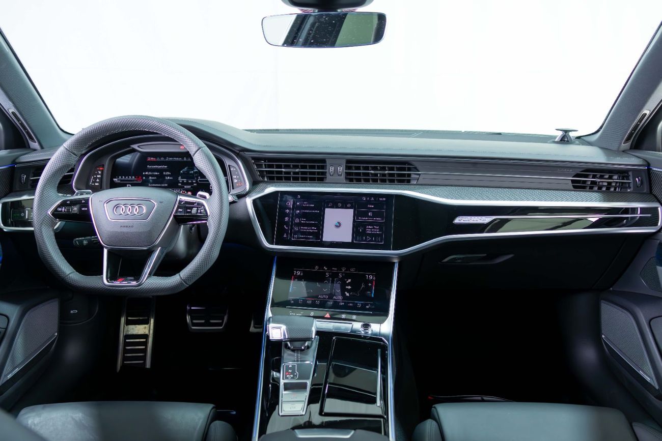 Audi RS6 Special Order-Premium Metallic Paint-Black on Black-Fastest Exclusive Estate