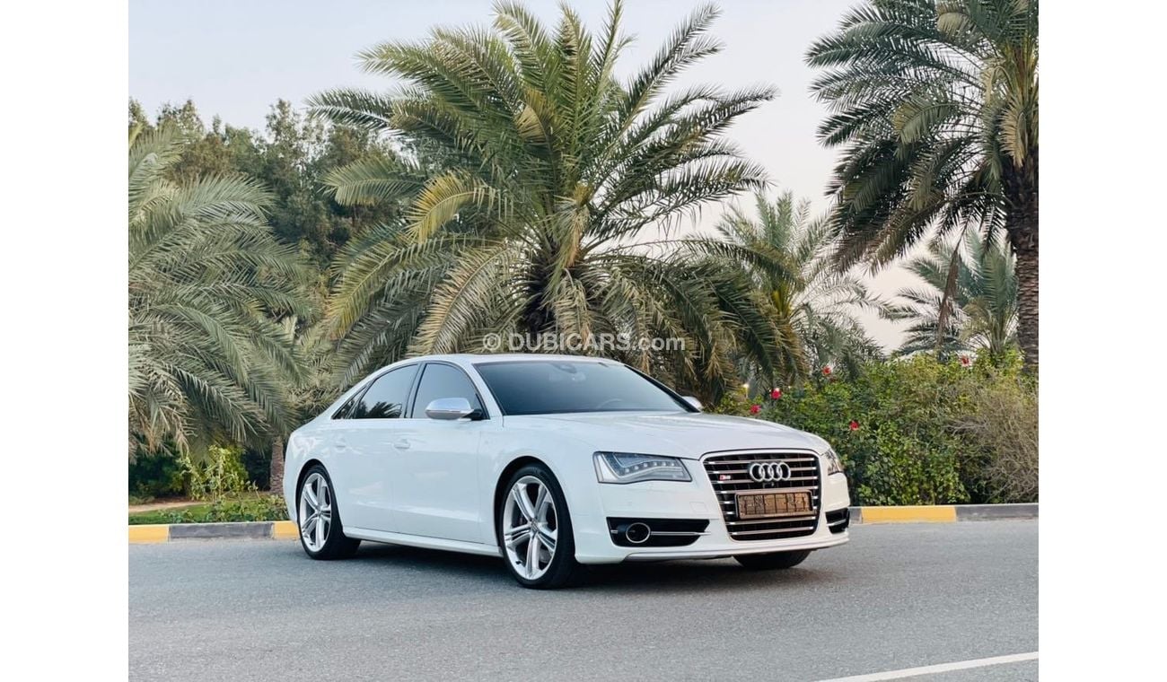 Audi S8 TFSI quattro Top AUDI S8 MODEL 2014 GCC SPACE FULL OPTION FULL SERVER HISTORY IN COMPANY