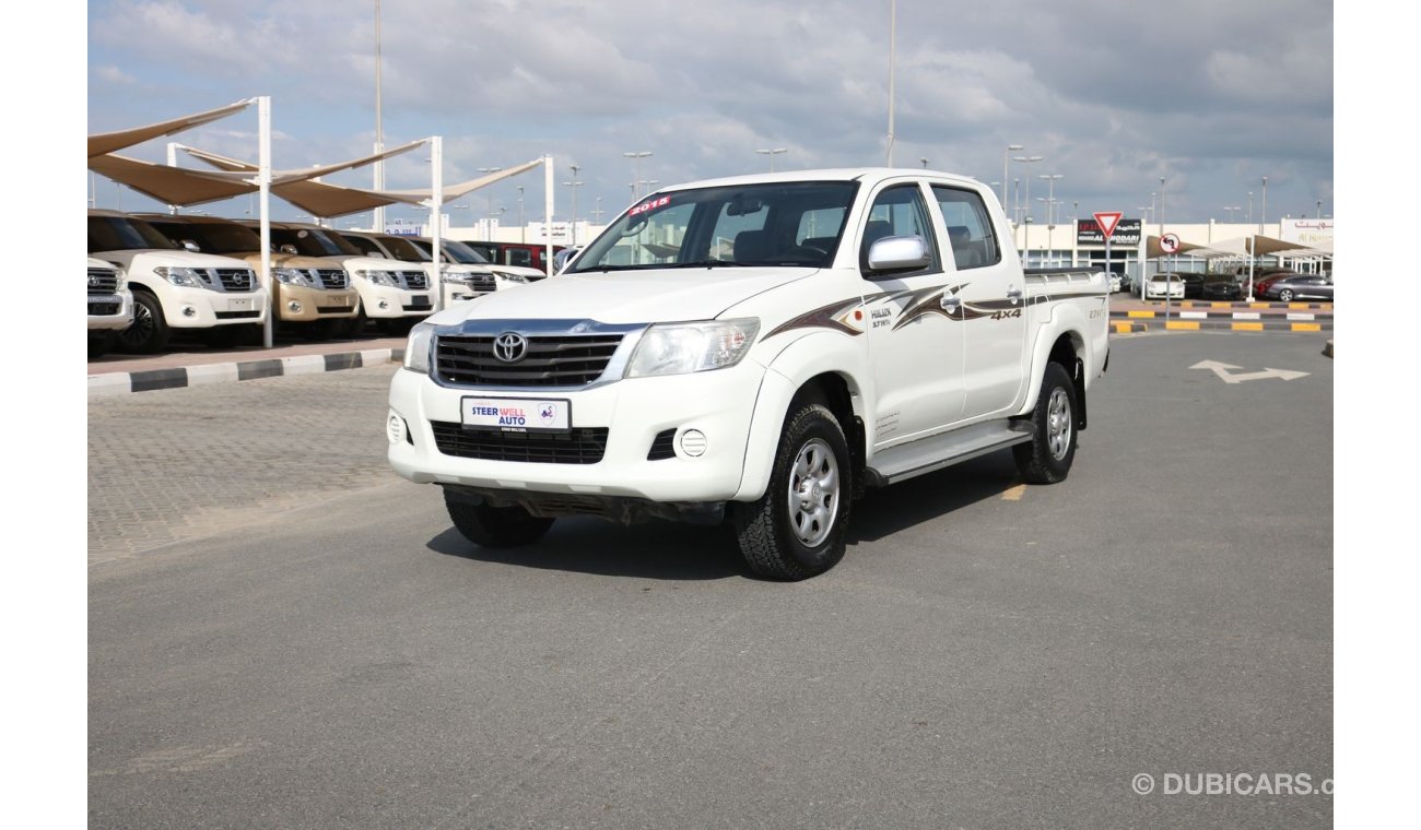 Toyota Hilux 4X4 AUTOMATIC PICKUP TRUCK WITH GCC SPECS