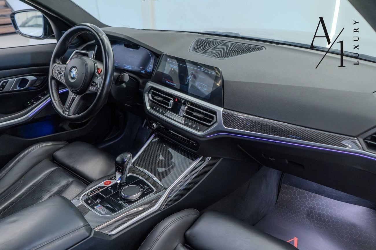 بي أم دبليو M3 COMPETITION 2022, Carbon Package, Excellent Condition, American Spec