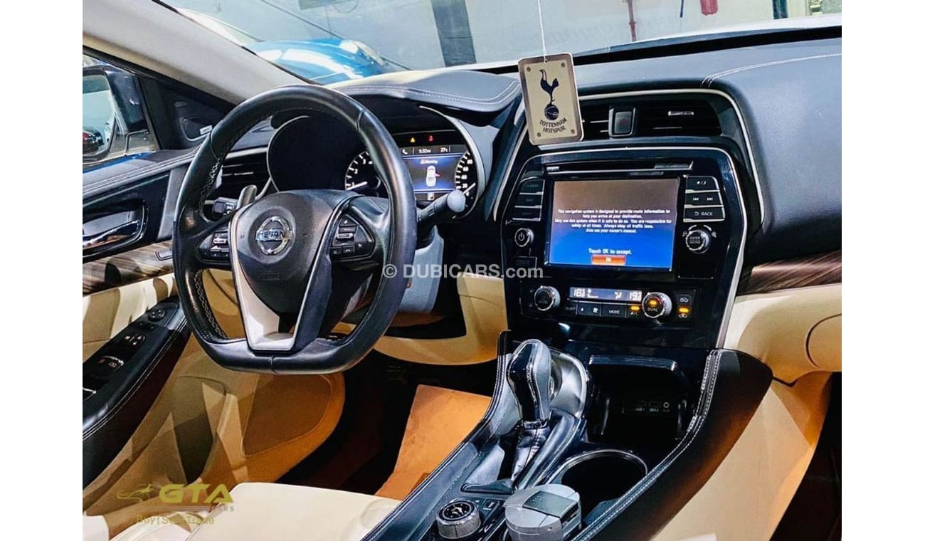 نيسان ماكسيما 2018 Nissan Maxima SR, Warranty, Full Service History, GCC