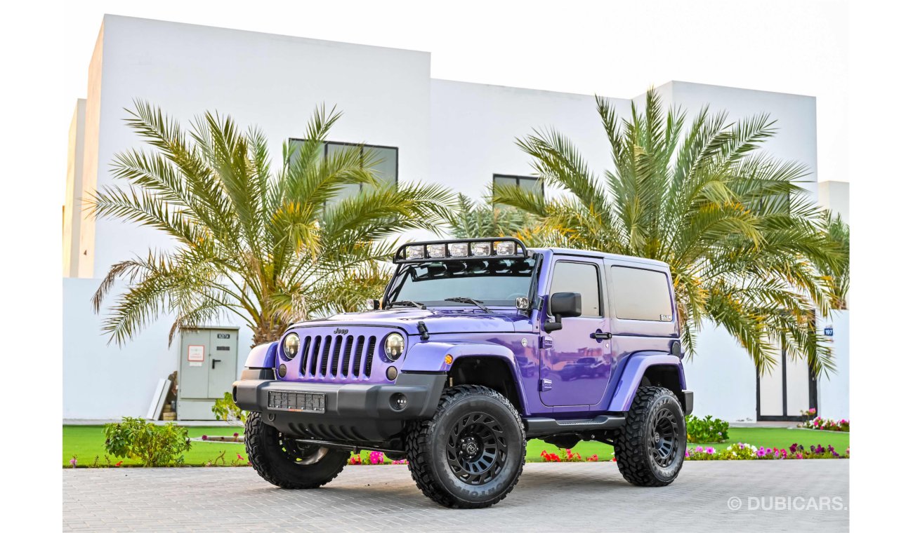 جيب رانجلر - Fully Customized - V6 Auto - One of a kind Wrangler! - AED 1,841 Per Month -  0% DP