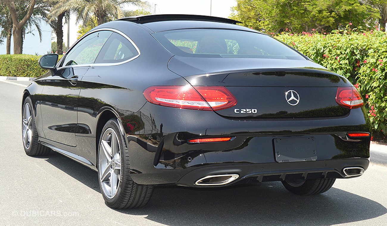 Mercedes-Benz C 250 Coupé 2018, 2.0L V4-Turbo, GCC with Warranty from Gargash