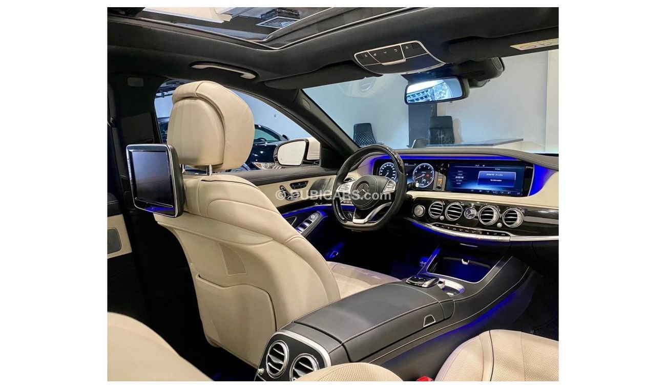 Mercedes-Benz S 500 2016 Mercedes S500 6 Button, Warranty, Full Mercedes Service History, Low KMs, GCC