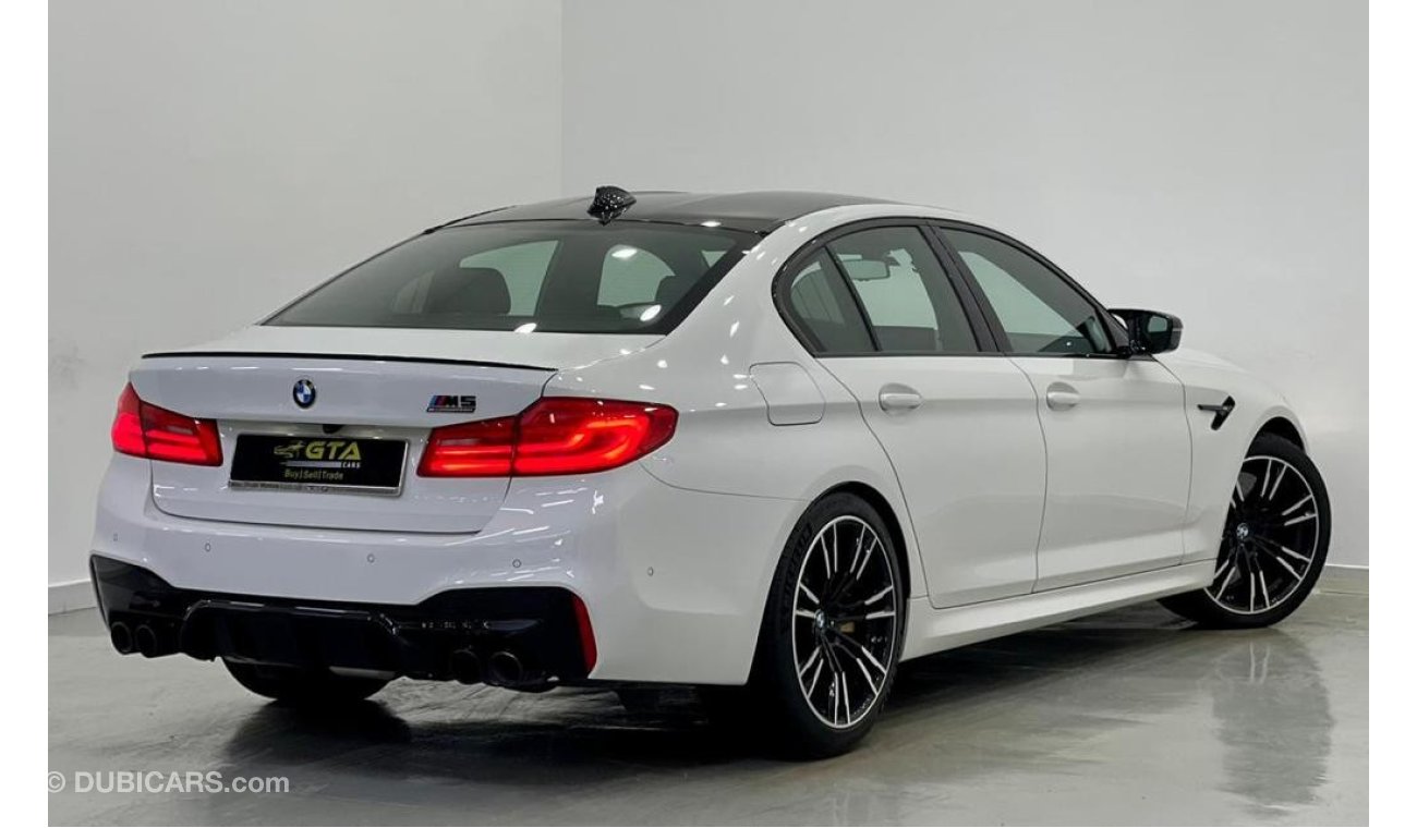 بي أم دبليو M5 2019 BMW M5 Competition, July 2024 BMW Warranty + Service Package, FSH Agency, GCC