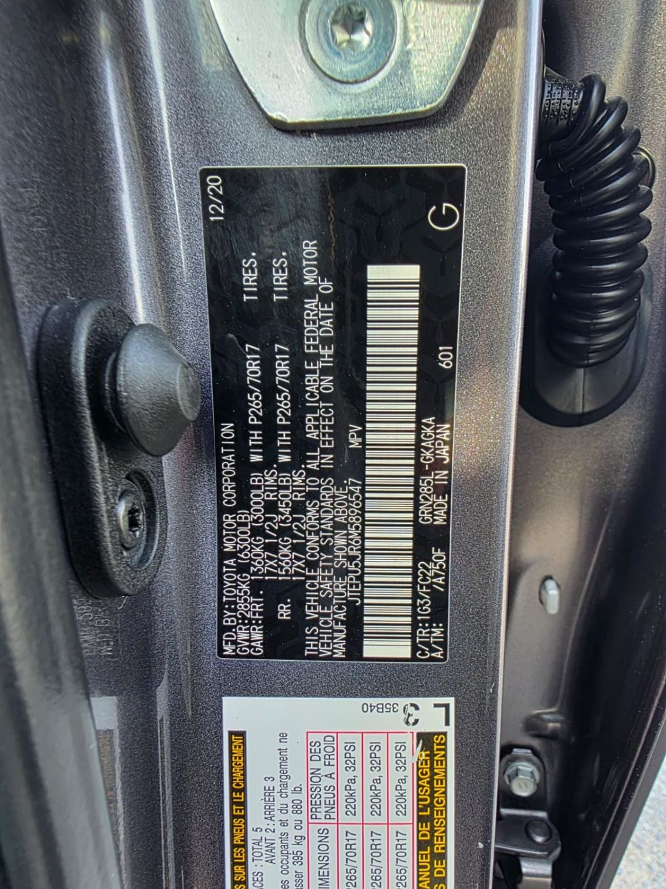 Toyota 4Runner TRD Off-Road Push button, leather seats and 4x4