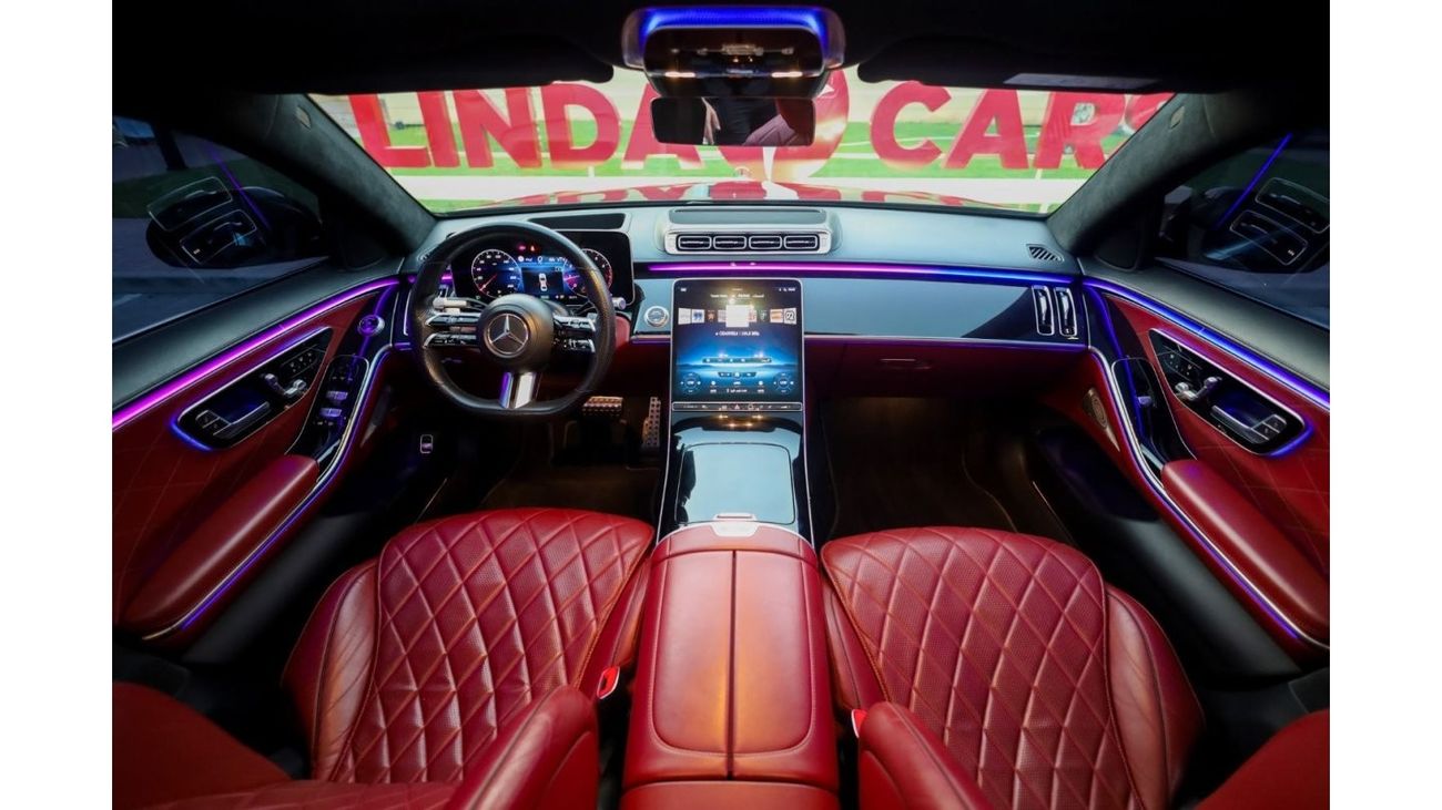 Mercedes-Benz S 500 4M Mercedes-Benz S500 2021 GCC under Agency Warranty with Flexible Down-Payment.