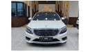 مرسيدس بنز S 400 MERCEDES S400 AMG GCC 2016 FULLY LOADED SINGLE OWNER WITH FULL AGENCY SERVICE IN VERY MINT CONDITION