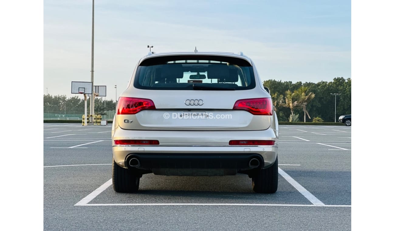 Audi Q7 TFSI quattro S-Line AUDI Q7 MODEL 2015 S LINE FULL OPTION