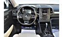 Renault Koleos 2.5L PE 2WD 2017 GCC SPECS WITH CRUISE CONTROL DEALER WARRANTY