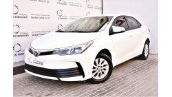 Toyota Corolla 2.0L SE 2018 GCC SPECS