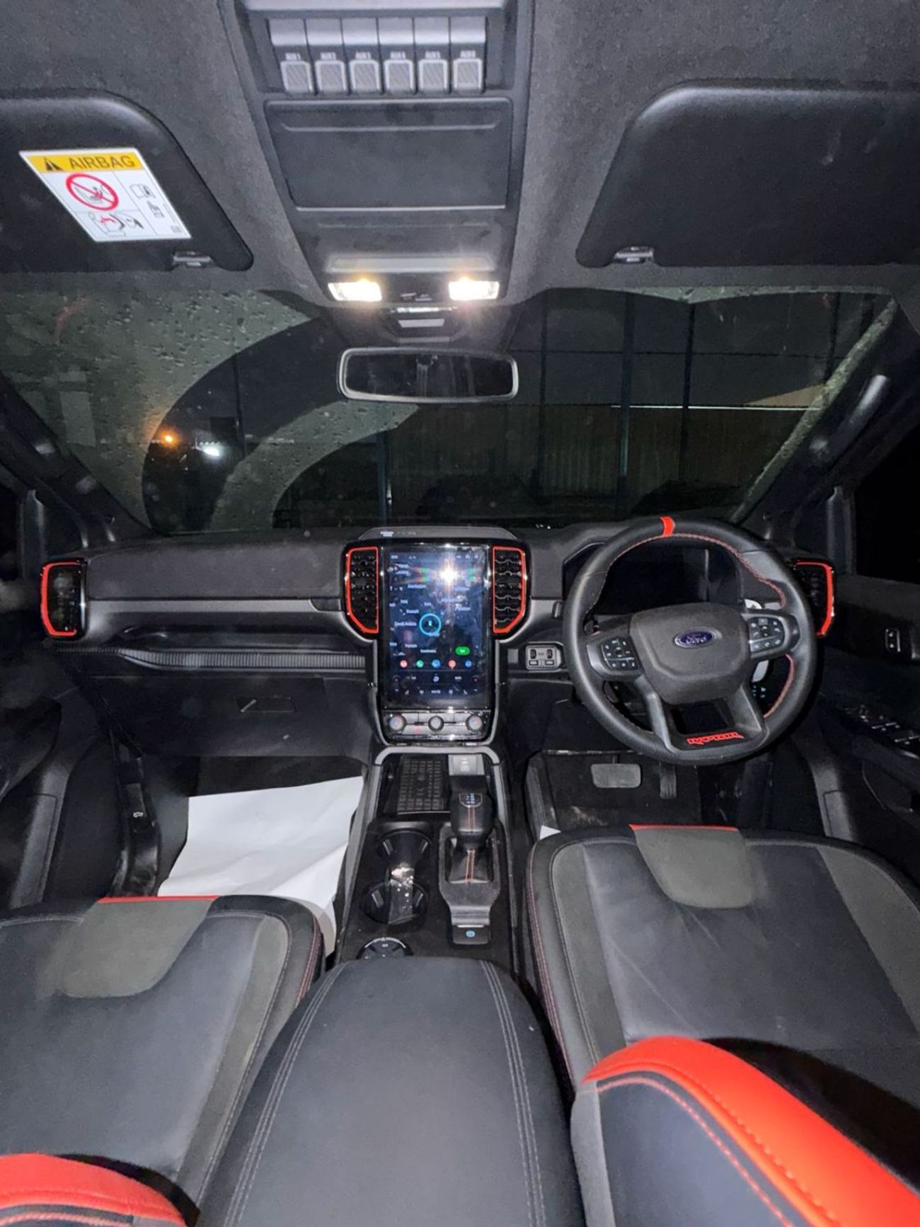 Ford Ranger Raptor exclusive package :black rhino wheels ,electric bed cover