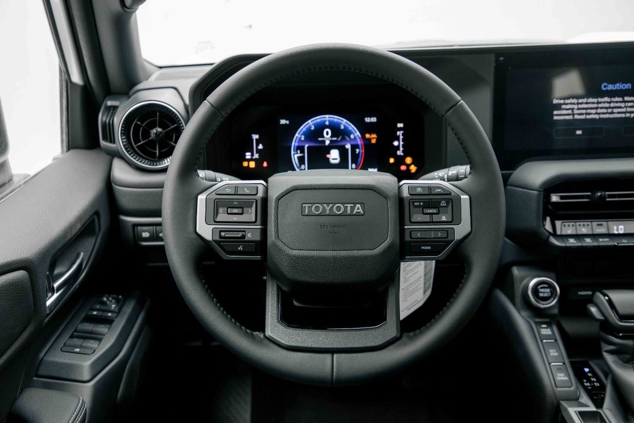 تويوتا برادو 2.4L - Platinum White Inside Black | Export Only