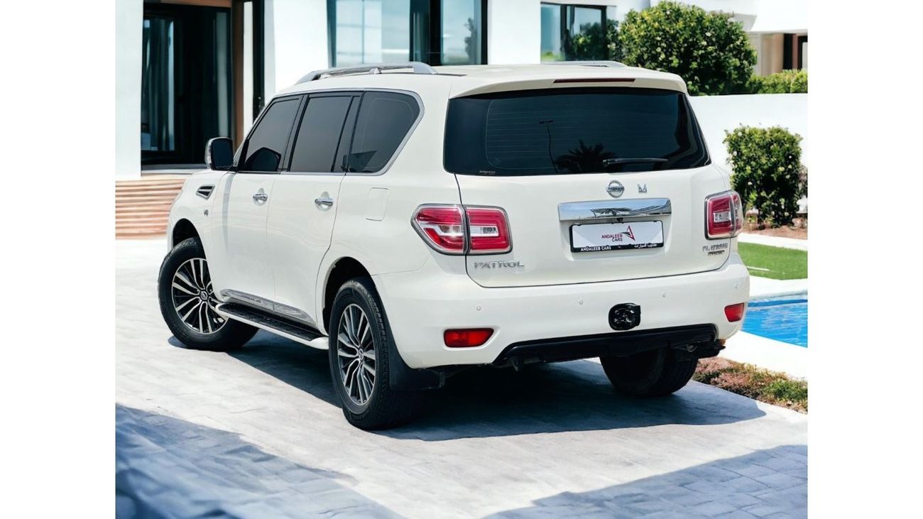 Nissan Patrol NISSAN PATROL LE PLATINUM CITY 5.6 V8 | SPACIOUS LUXURY CABIN | RED BLACK INTERIOR | GCC