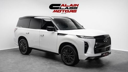 إنفينيتي QX80 Autograph - 2025 - GCC - Under Warranty
