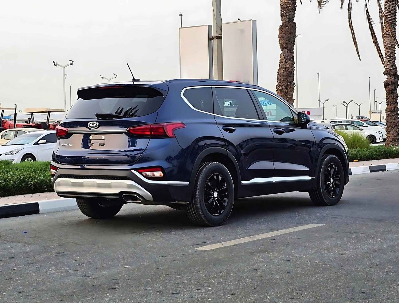 هيونداي سانتا في SE/ RADAR/ LANE ASSIST/ LEATHER SEATS/ DVD CAMERA/ LOT# 35098