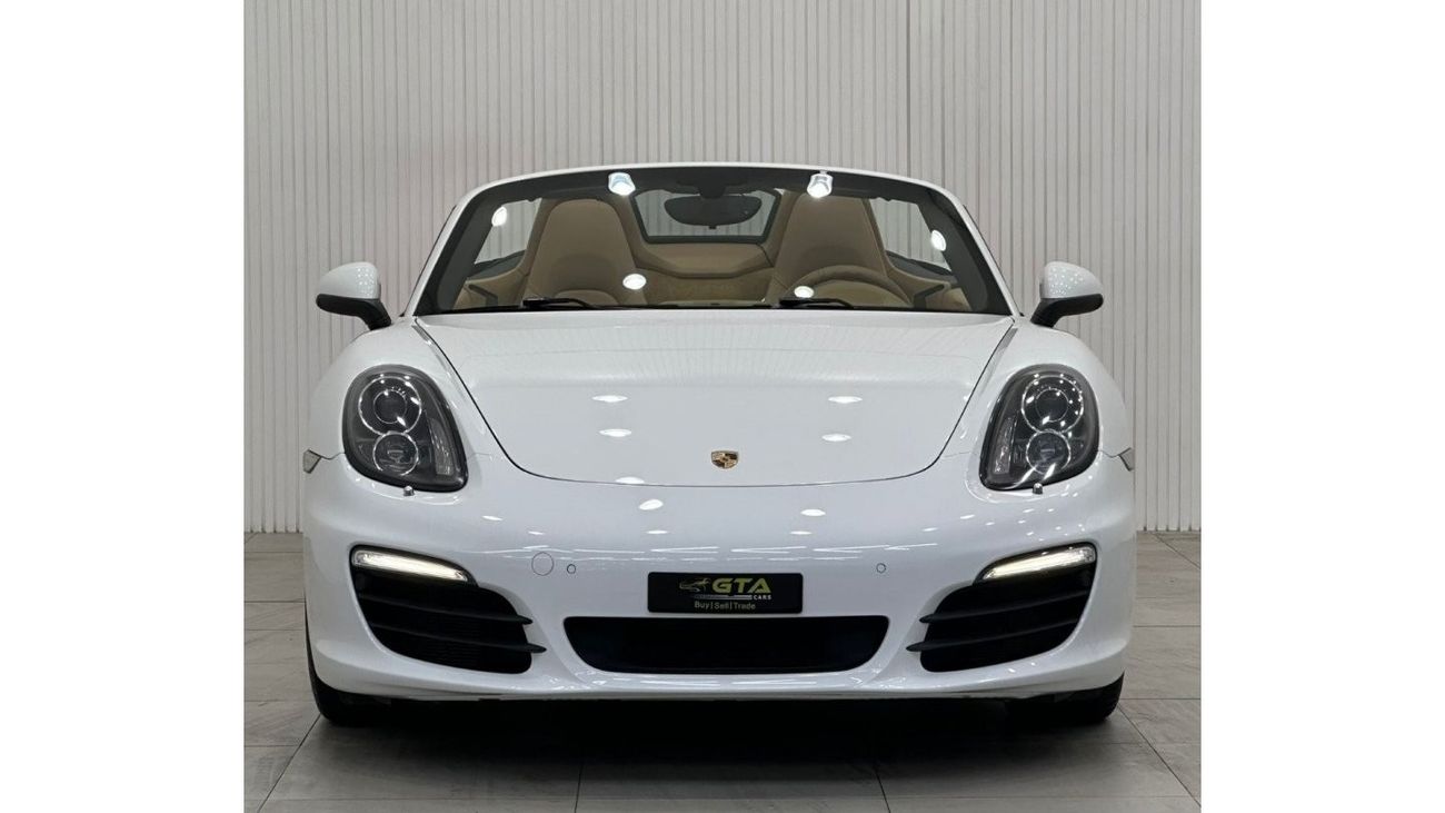 Porsche 718 Boxster Std 2016 Porsche Boxster, Service History, Just Serviced, Low kms, GCC Specs