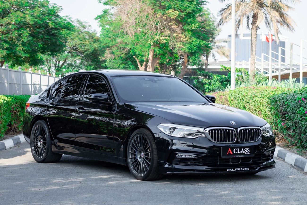 بي أم دبليو ألبينا BMW ALPINA B5 BITURBO 2018 – GCC Specs – Only 60,000 KM  4.4L V8 Twin-Turbo producing 608 HP & 800 N