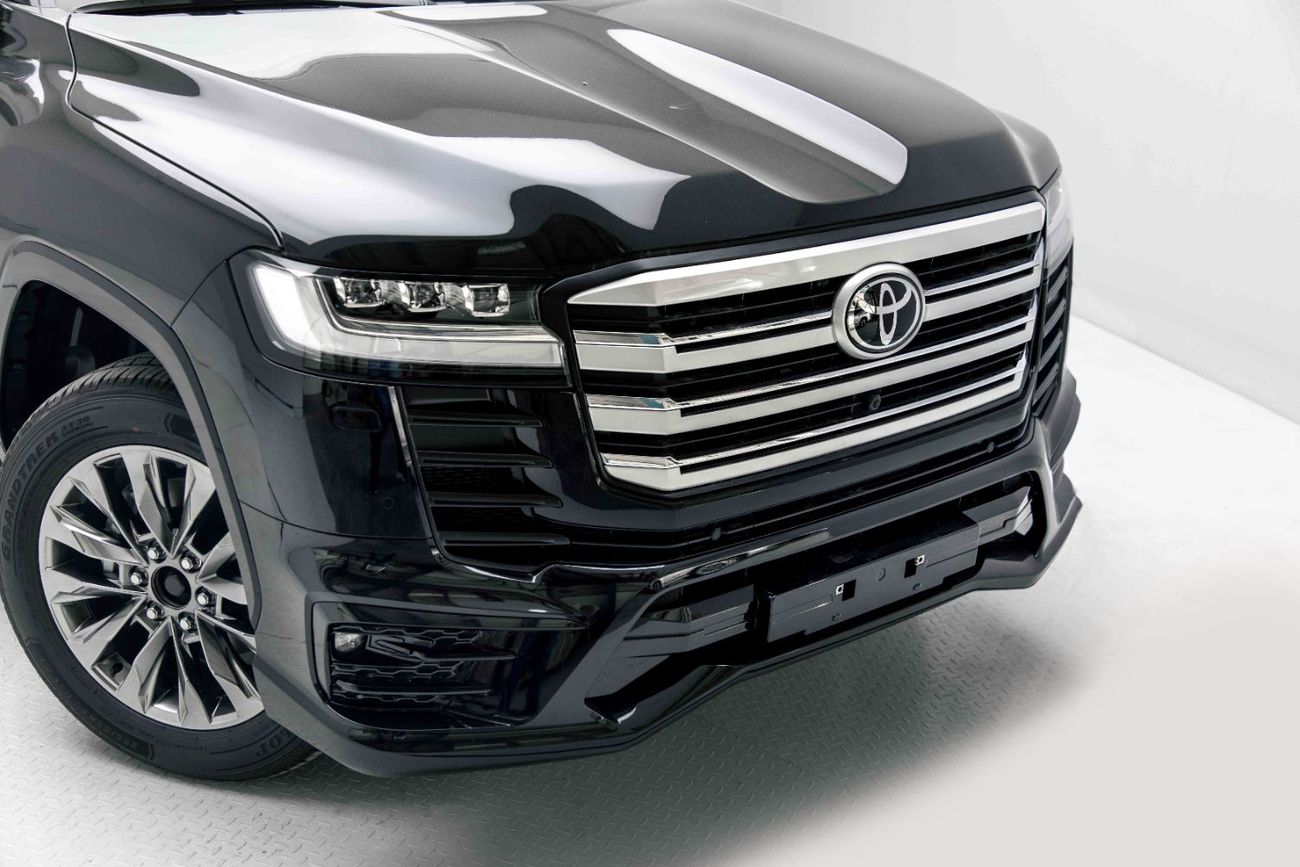 Toyota Land Cruiser VXR 3.3L - Attitude Black Inside Black & Dark Red | Export Only