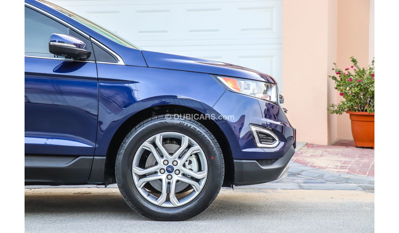 Ford Edge Titanium AWD AED 2300 P.M with 0% Downpayment