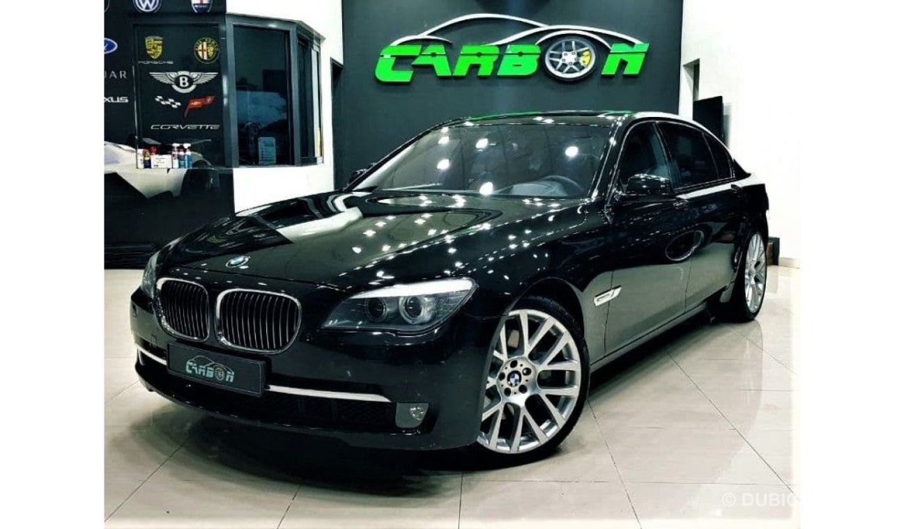 بي أم دبليو 750 BMW 750LI 2012 MODEL GCC CAR IN BEAUTIFUL CONDITION FOR 53K AED WITH FULL INSURANCE,WARRANTY,REG.