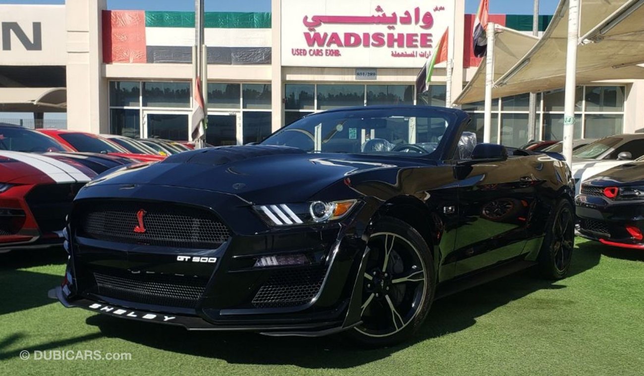 فورد موستانج MUSTANG GT V8 2016/ PREMIUM FULL OPTION/SHELBY KIT/CONVERTIBLE/VERY GOOD CONDITION