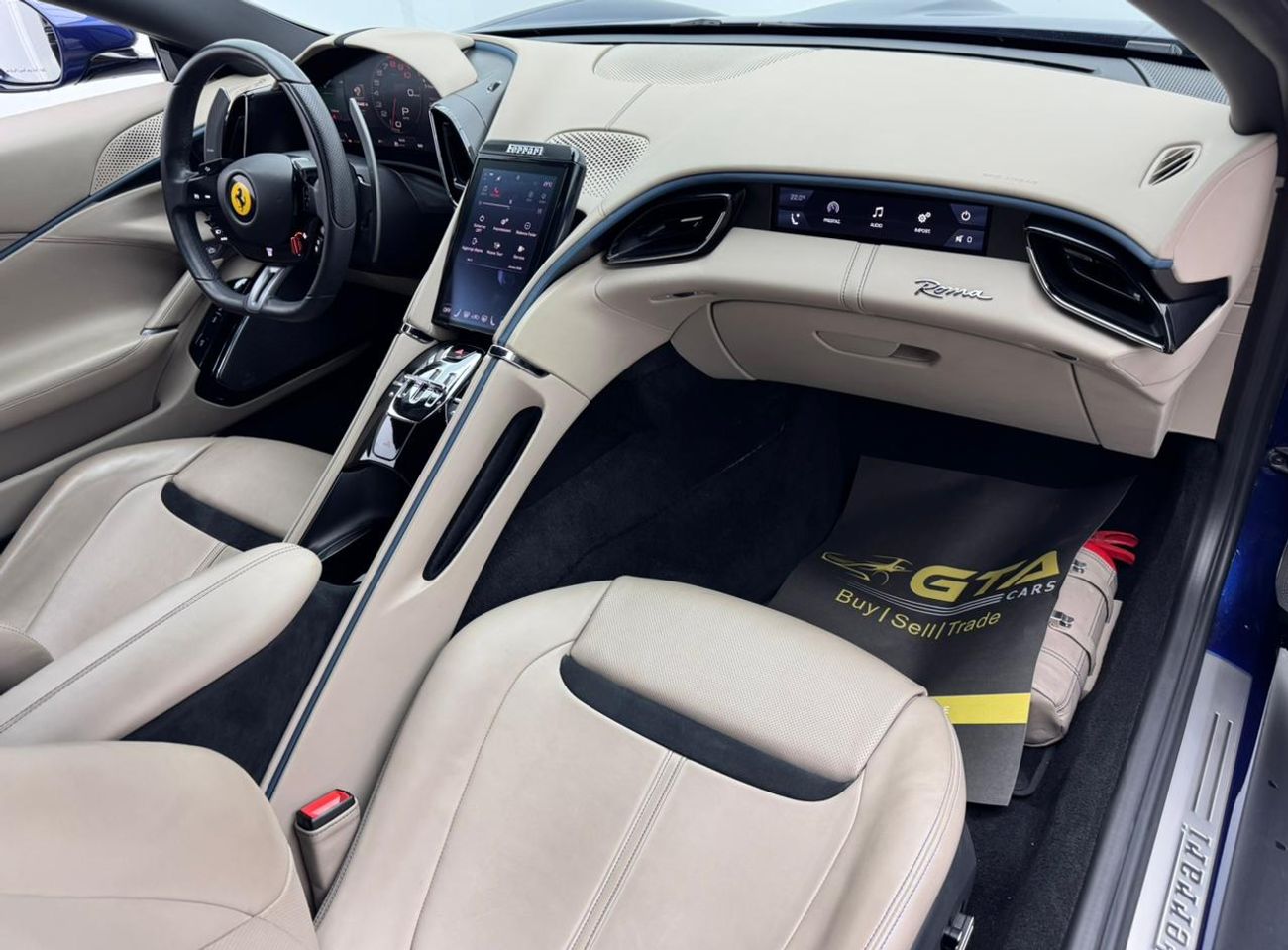 Ferrari Roma 2024 Ferrari Roma, Ferrari Service History, 2029 Ferrari Warranty, 2031 Ferrari Service Pack, GCC