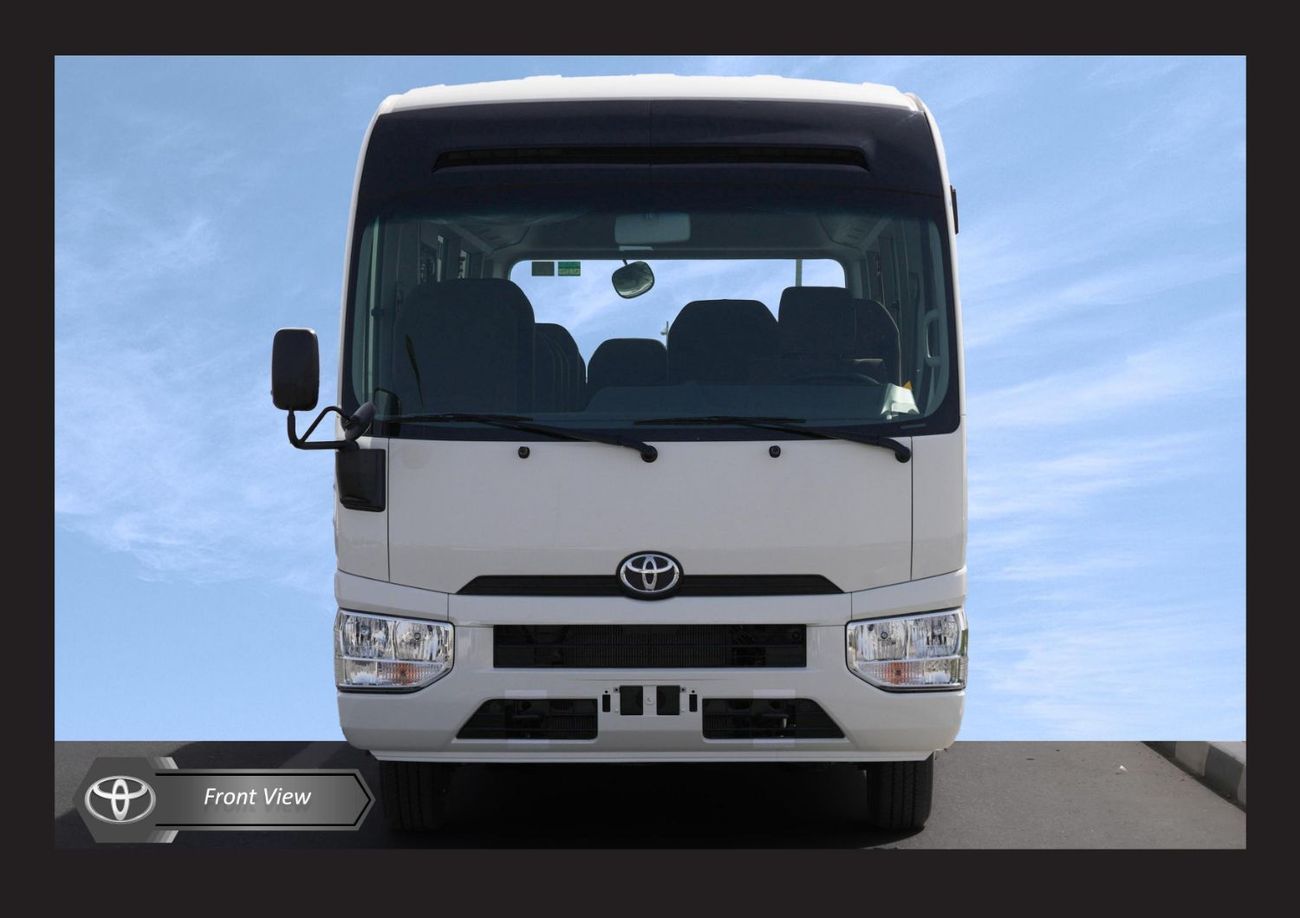 تويوتا كوستر TOYOTA COASTER 2.7L 23-STR H/R MID M/T PTR 2025 Export Only