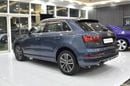 أودي Q3 35 TFSI S-LINE عرض ممتاز لسيارة أودي Q3 35TFSi S-Line (موديل 2017) باللون الأزرق بمواصفات خليجية