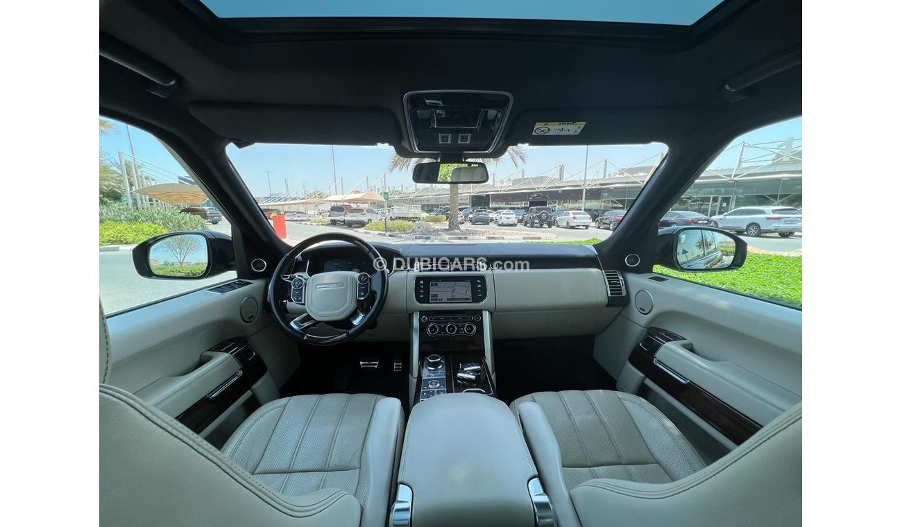 Land Rover Range Rover RANGE ROVER VOGUE SE 2015 GCC SUPERCHARGED WITH WARRANTY SERVICE HISTORY
