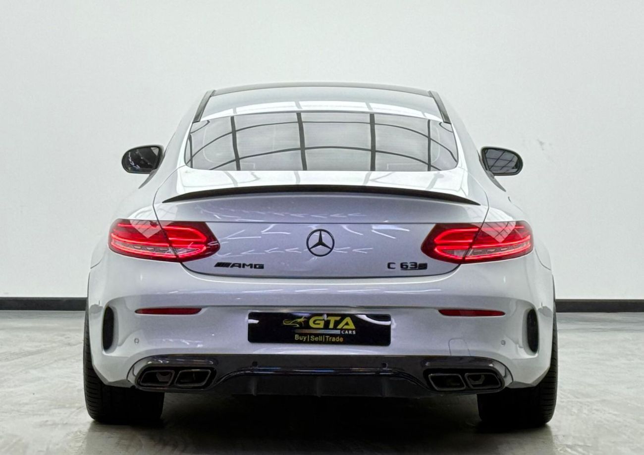 Mercedes-Benz C 63S AMG Std 4.0L Coupe 2017 Mercedes-AMG C63s, Full Service History, Excellent Condition, Excellent Conditio