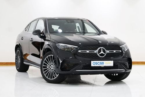 Mercedes-Benz GLC Coupe 200 Brand New|Gargash 5 Years Warranty Contract 105000 KM | AMG Package