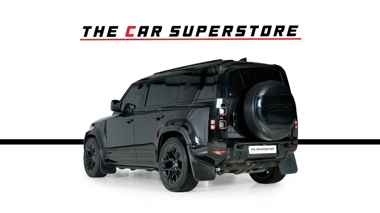 Land Rover Defender 110 X P400 GCC-Black Pack-22 Inch KHAN Rims-High Specifications