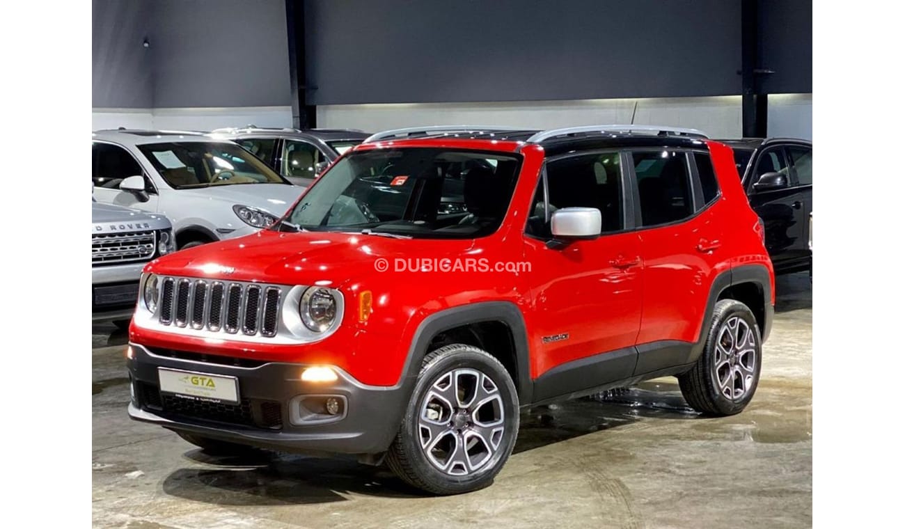 Jeep Renegade 2015 Jeep Renegade Limited, Warranty, Full Jeep History, GCC